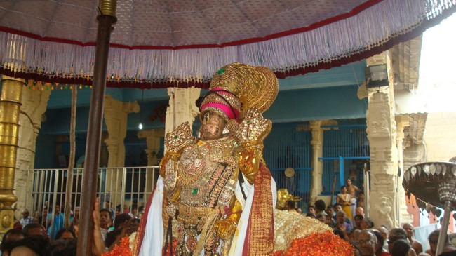 Kanchi Sri Devarajasawami Temple Brahmotsavam Garuda sevai 2015-18