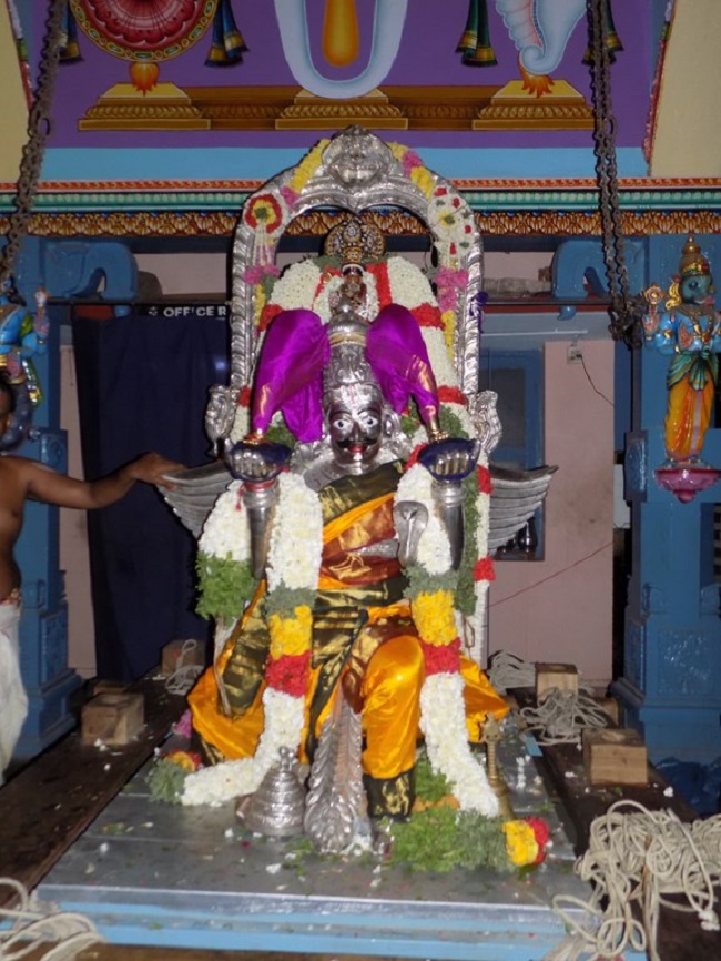 Nanganallur Sri Lakshmi Narasimhar Navaneetha Krishnan Temple Aani Garuda Sevai2
