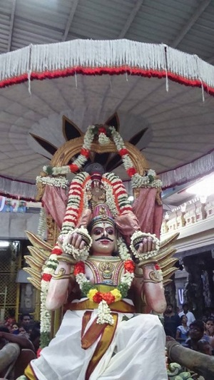 Thiruvallur Sri Veeraraghava Perumal Temple Aani Garuda Sevai4
