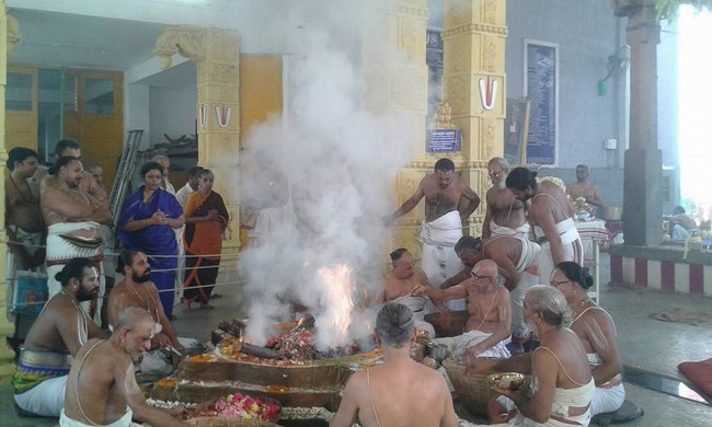 Mylapore SVDD Srinivasa Perumal Temple Sri Sudharshana Homam21