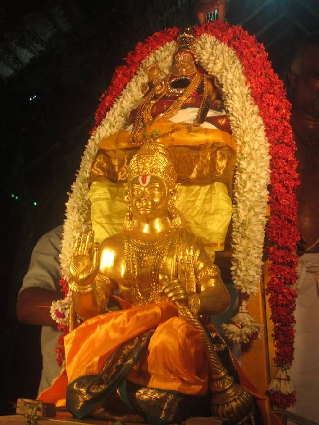 Pondicherry Sri Lakshmi Hayagreeva Perumal Temple Brahmotsavam day 5  -2015 03