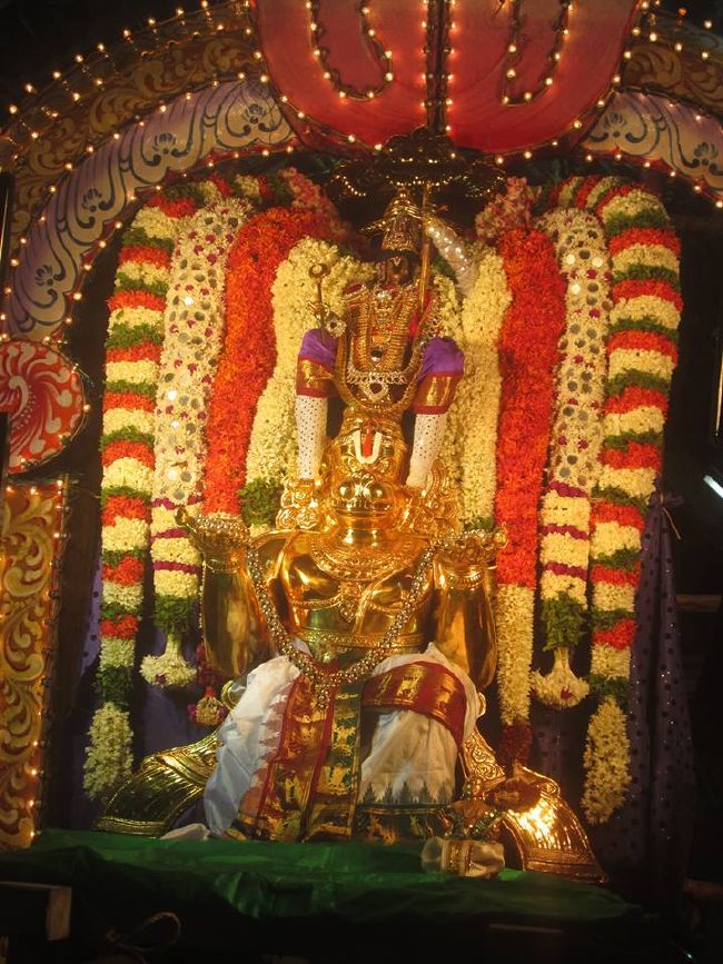 Pondicherry Sri Lakshmi Hayagreeva Perumal Temple Brahmotsavam day 5  -2015 04