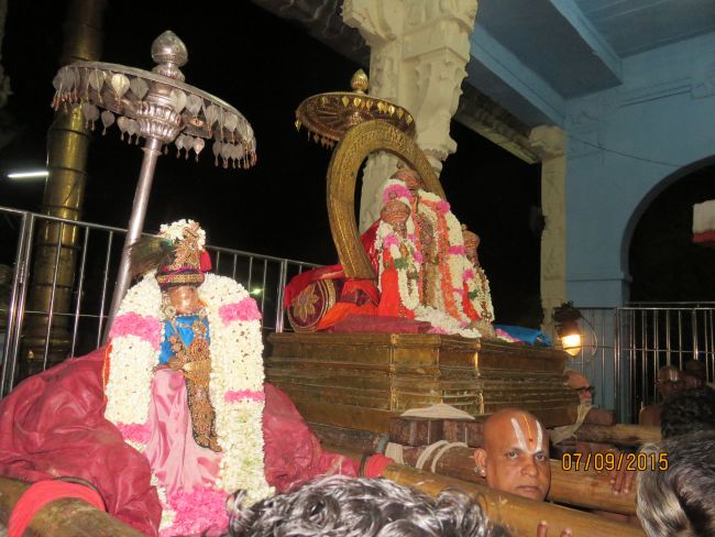 Kanchi Sri Devarajaswami Temple Sri Jayanthi Uriyadi Utsavam -2015 16