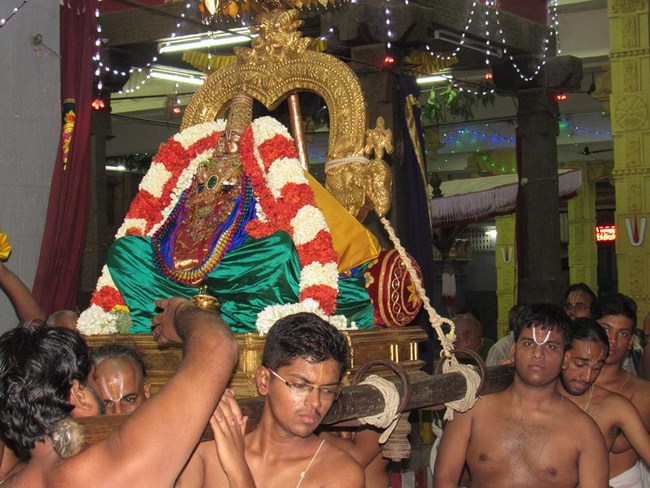Mylapore SVDD Srinivasa Perumal Temple Swami Desikan Manmadha Varusha Thirunakshatra Utsavam Kannadi Arai Purappadu2