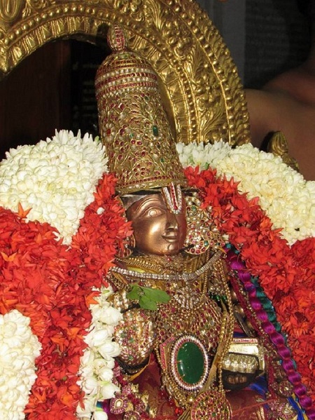 Mylapore SVDD Srinivasa Perumal Temple Swami Desikan Manmadha Varusha Thirunakshatra Utsavam Kannadi Arai Purappadu3
