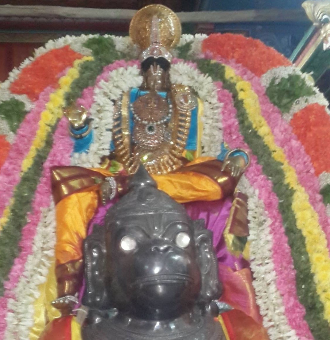 Oppiliappan Kovil Hanumantha Vahanam 2015