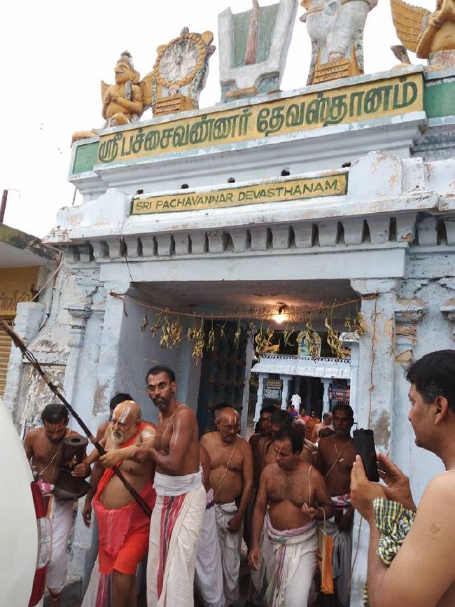 Sri Mushnam Andavan Mangalasasanam at Pachai Vannar and Pavazha Vannar Kovil Kanchi 2015 08