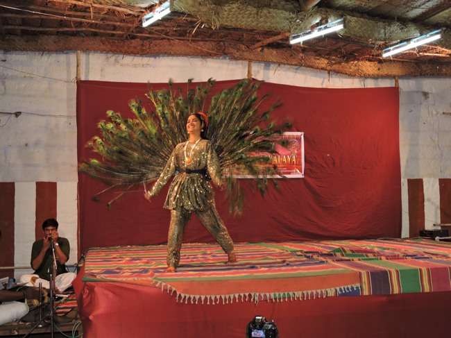 Srirangam Ahobila Mutt Mukkur Azhagiyasingar Thirunakshatra Utsavam day 3 Evening dance & drama-2015-18
