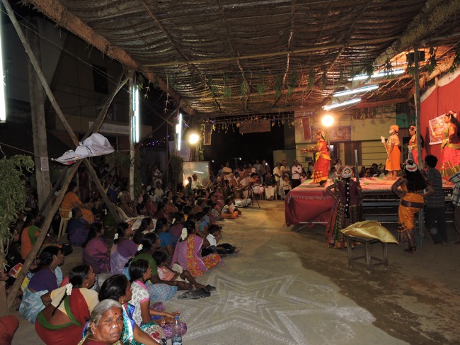 Srirangam Ahobila Mutt Mukkur Azhagiyasingar Thirunakshatra Utsavam day 3 Evening dance & drama-2015-22
