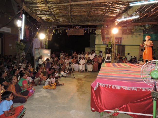 Srirangam Ahobila Mutt Mukkur Azhagiyasingar Thirunakshatra Utsavam day 3 Evening dance & drama-2015-29