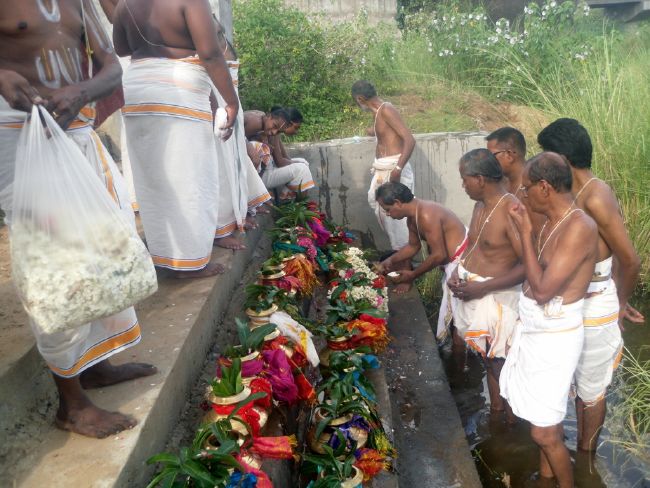Thirukannamangai Swami Desikan Thirunakshatra Satrumurai Theertham Grahithal  201507