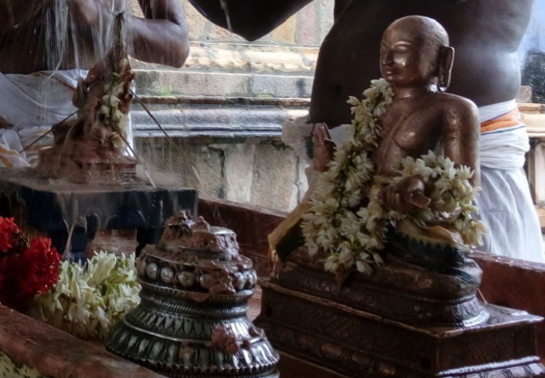 Thirukannamangai Swami desikan Thirumanjanam -1 2015