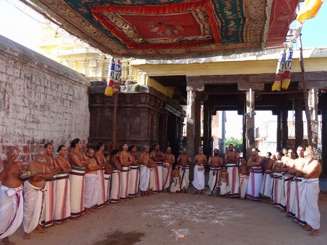Thiruvahindrapuram Swami Desikan Thirunakshatra Utsavam day 1 Dvajarohnam 2015 01