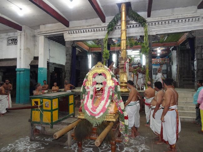 Thiruvahindrapuram Swami Desikan Thirunakshatra Utsavam day 1 Dvajarohnam 2015 10