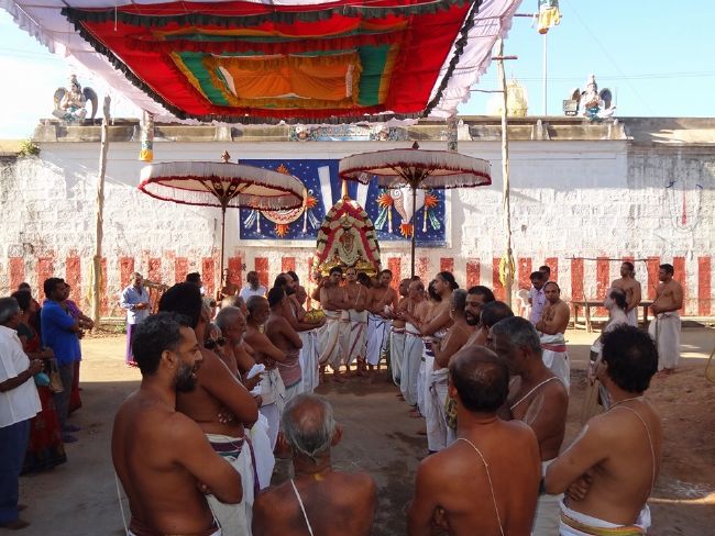 Thiruvahindrapuram Swami Desikan Thirunakshatra Utsavam day 1 Dvajarohnam 2015 15