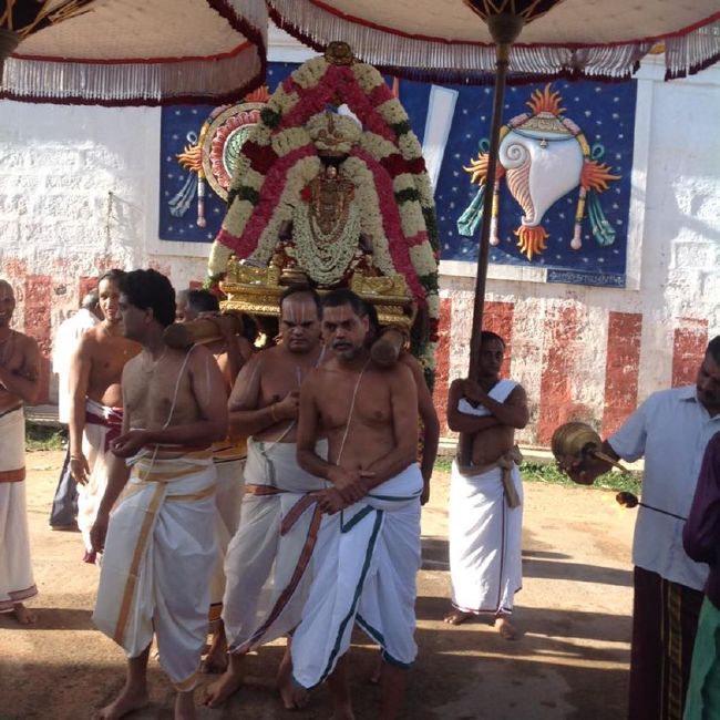 Thiruvahindrapuram Swami Desikan Thirunakshatra Utsavam day 1 Morning Purappadu 2015 2