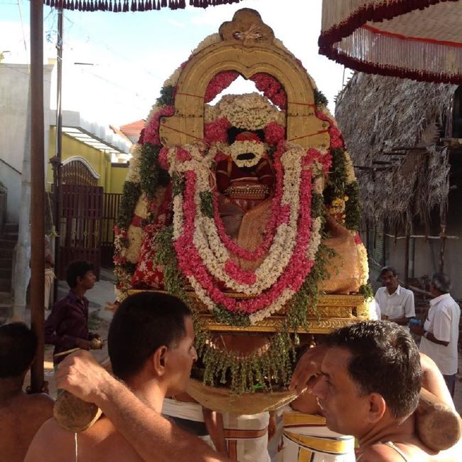 Thiruvahindrapuram Swami Desikan Thirunakshatra Utsavam day 1 Morning Purappadu 2015 6