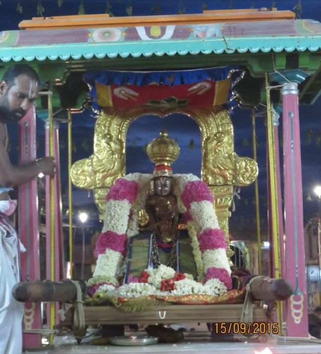 Thoopul Swami Desikan Thirunakshatra Utsavam day 1 chapparam 2015 15