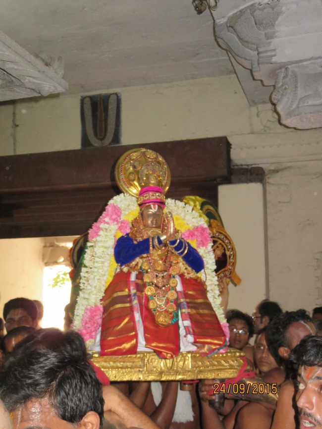 Thoopul Swami Desikan Thirunakshatra Utsavam mangalasasanam at Perundhevi Thayar Sannadhi -2015-02