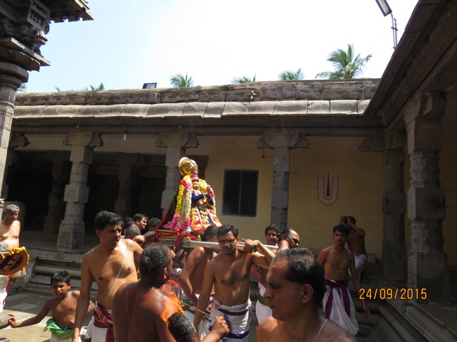 Thoopul Swami Desikan Thirunakshatra Utsavam mangalasasanam at Perundhevi Thayar Sannadhi -2015-03