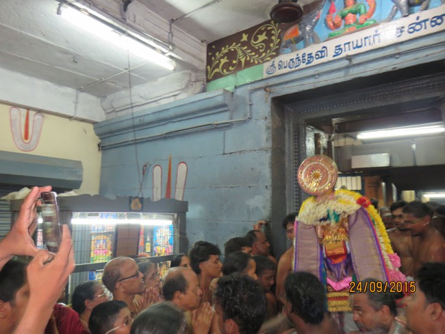 Thoopul Swami Desikan Thirunakshatra Utsavam mangalasasanam at Perundhevi Thayar Sannadhi -2015-14