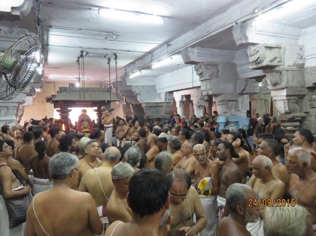Thoopul Swami Desikan Thirunakshatra Utsavam mangalasasanam at Perundhevi Thayar Sannadhi -2015-18