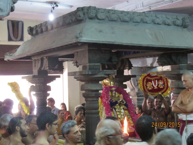 Thoopul Swami Desikan Thirunakshatra Utsavam mangalasasanam at Perundhevi Thayar Sannadhi -2015-20
