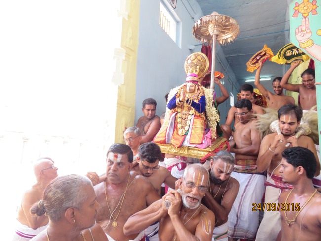 Thoopul Swami Desikan Thirunakshatra Utsavam mangalasasanam at Perundhevi Thayar Sannadhi -2015-31