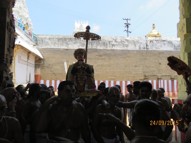 Thoopul Swami Desikan Thirunakshatra Utsavam mangalasasanam at Perundhevi Thayar Sannadhi -2015-32