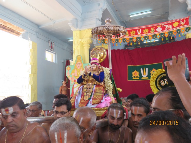 Thoopul Swami Desikan Thirunakshatra Utsavam mangalasasanam at Perundhevi Thayar Sannadhi -2015-34