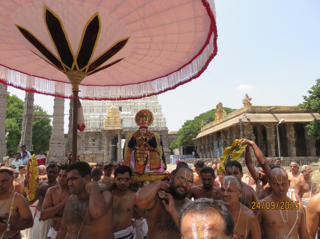 Thoopul Swami Desikan Thirunakshatra Utsavam mangalasasanam at Perundhevi Thayar Sannadhi -2015-36