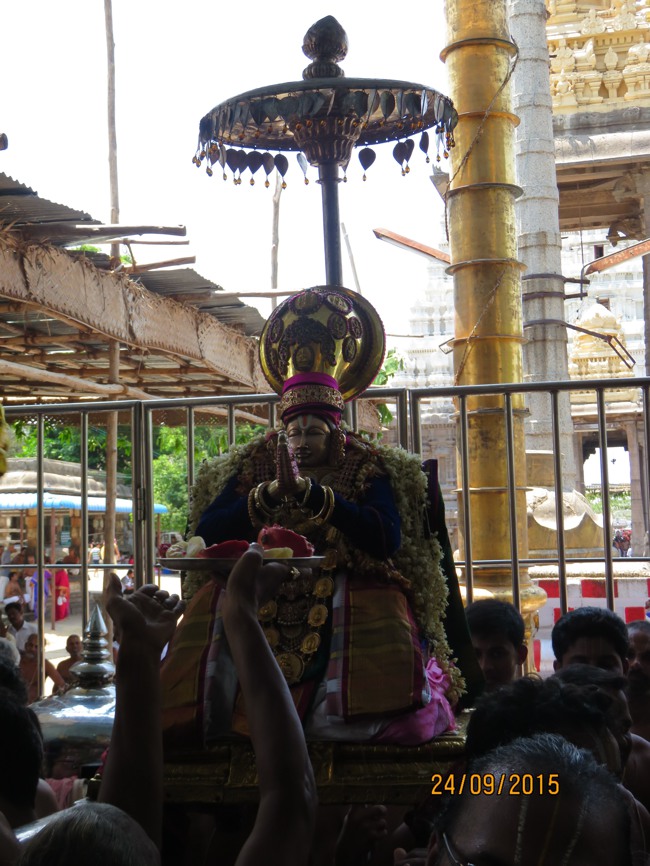 Thoopul Swami Desikan Thirunakshatra Utsavam mangalasasanam at Perundhevi Thayar Sannadhi -2015-38