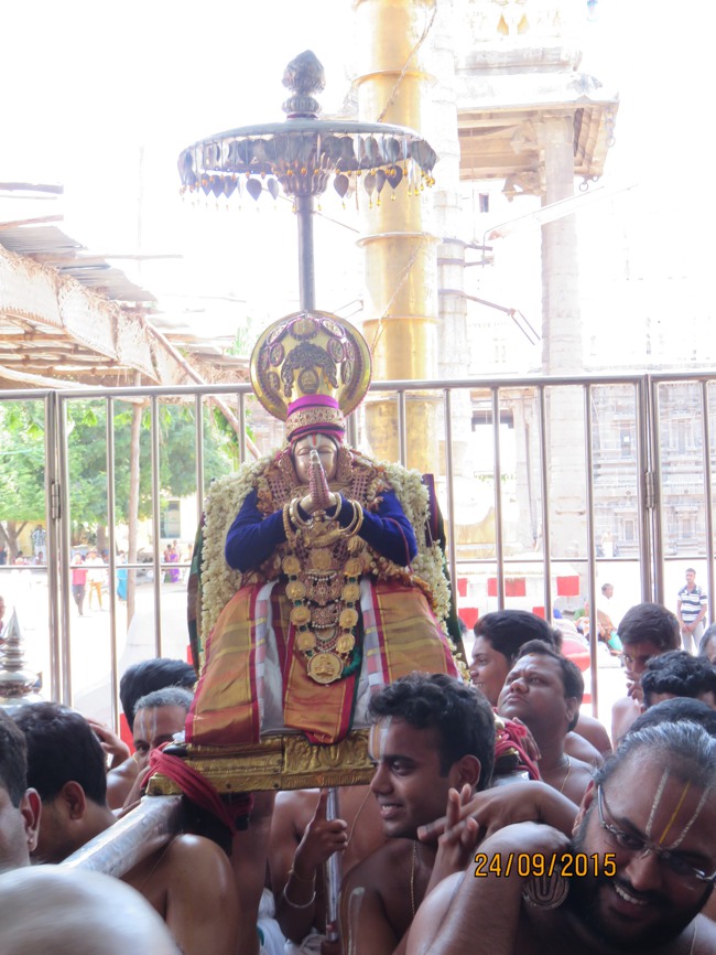 Thoopul Swami Desikan Thirunakshatra Utsavam mangalasasanam at Perundhevi Thayar Sannadhi -2015-39