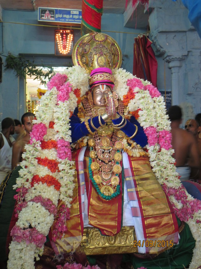 Thoopul Swami Desikan Thirunakshatra Utsavam mangalasasanam at Vilakoli Perumal -2015-09