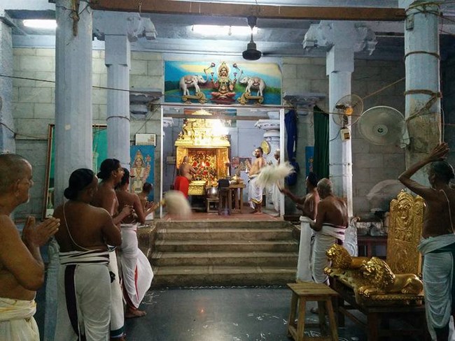 HH 46th Srimad Azhagiyasingar Vijayam to Srirangam Dasavatara Sannidhi2