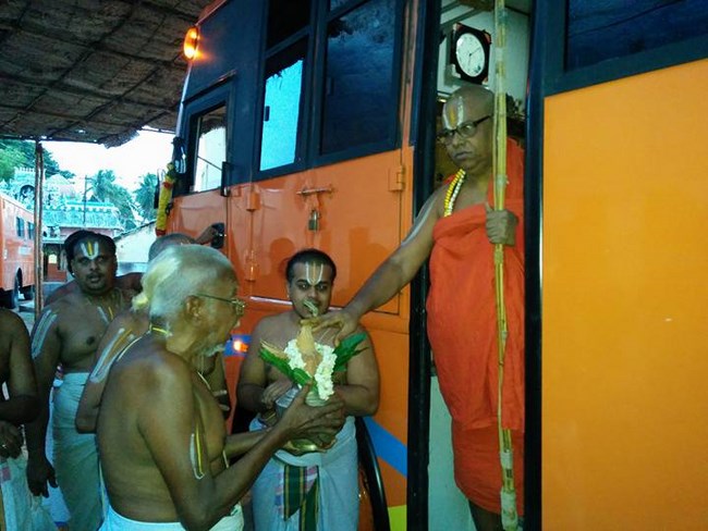 HH 46th Srimad Azhagiyasingar Vijayam to Srirangam Dasavatara Sannidhi20