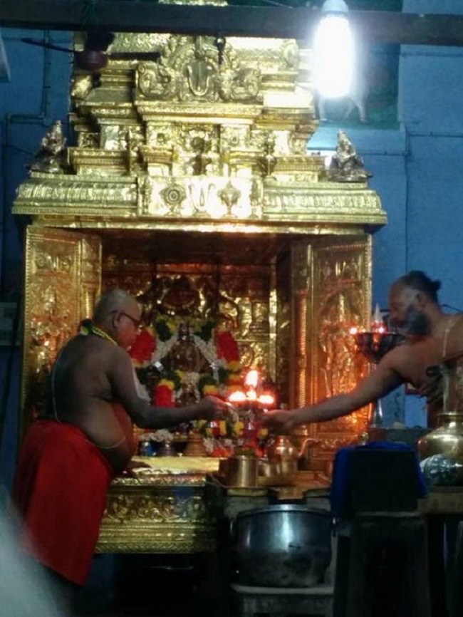 HH 46th Srimad Azhagiyasingar Vijayam to Srirangam Dasavatara Sannidhi4