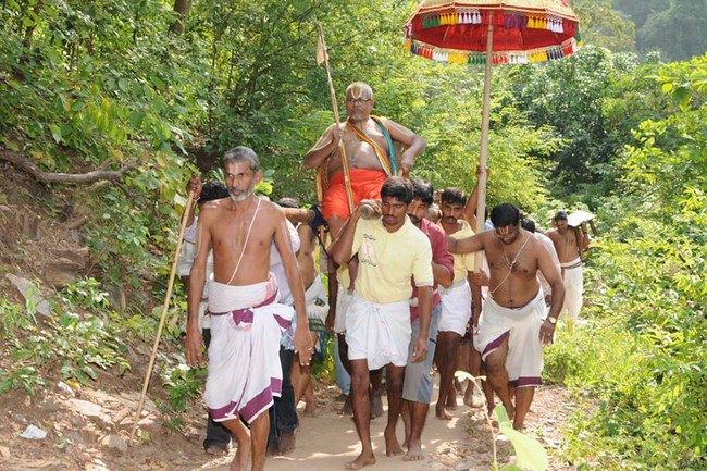 HH 46th Srimath Azhagiyasingar Mangalasasanam And Sri Malolan Utsavar Serthi Utsavam At Upper Ahobilam24