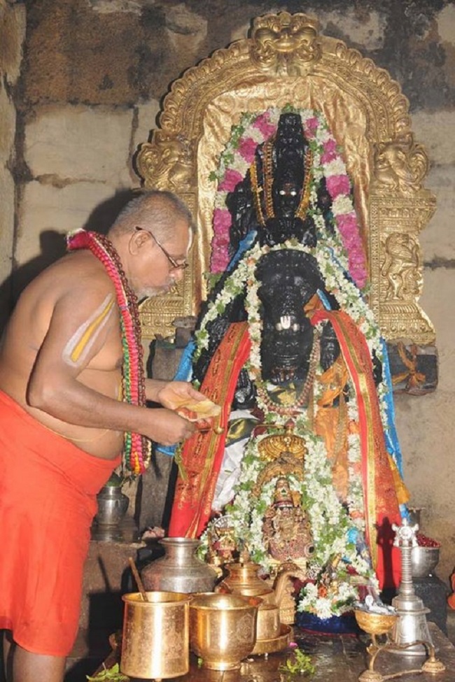 HH 46th Srimath Azhagiyasingar Mangalasasanam And Sri Malolan Utsavar Serthi Utsavam At Upper Ahobilam28