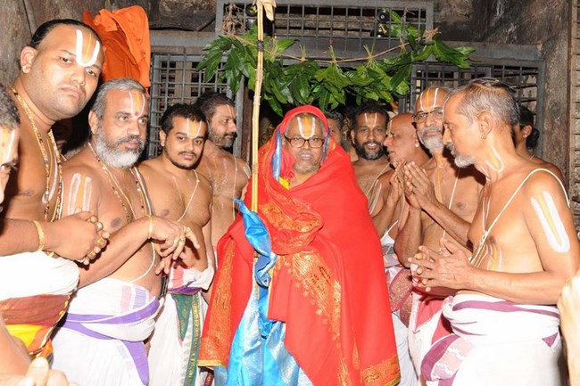 HH 46th Srimath Azhagiyasingar Mangalasasanam And Sri Malolan Utsavar Serthi Utsavam At Upper Ahobilam45