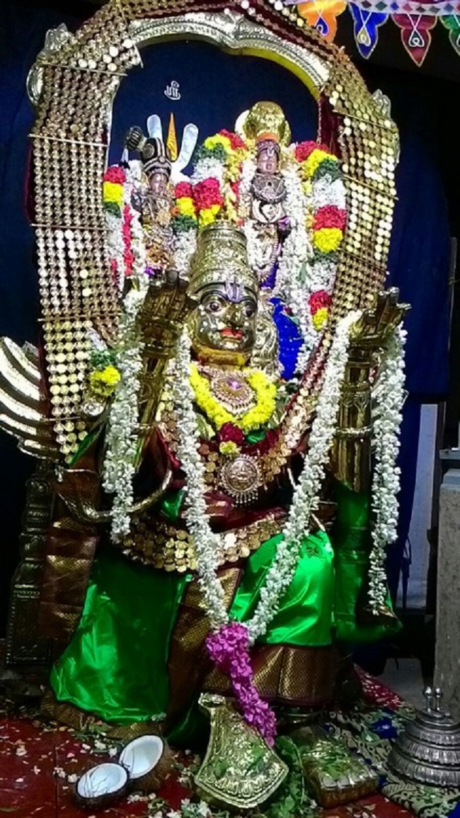 Madipakkam Sri Oppilliappan Pattabhisheka Ramar Temple Manmadha Varusha Purattasi Kadai Sanni Kizhamai Garuda Sevai3