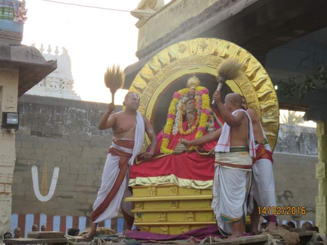 Kanchi Sri Devaperumal Rathasapthamai Surya prabhai purappadu 2016008