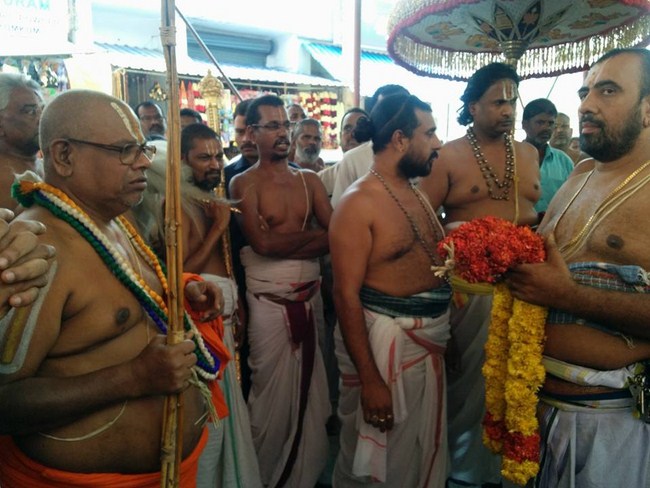 HH 46th Srimath Azhagiyasingar Manmadha Varusha Mangalasasanam At Thiruchanoor Sri Padmavathi Thayar Temple10