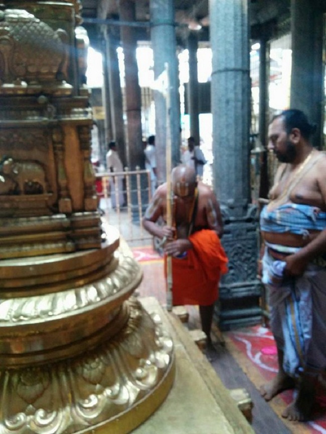 HH 46th Srimath Azhagiyasingar Manmadha Varusha Mangalasasanam At Thiruchanoor Sri Padmavathi Thayar Temple16