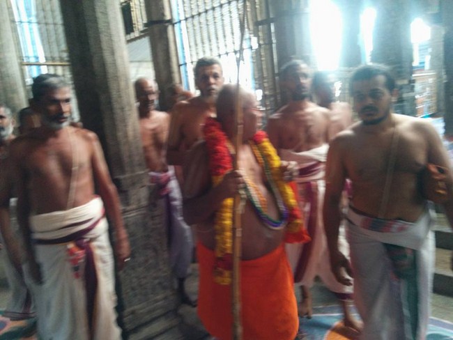 HH 46th Srimath Azhagiyasingar Manmadha Varusha Mangalasasanam At Thiruchanoor Sri Padmavathi Thayar Temple2