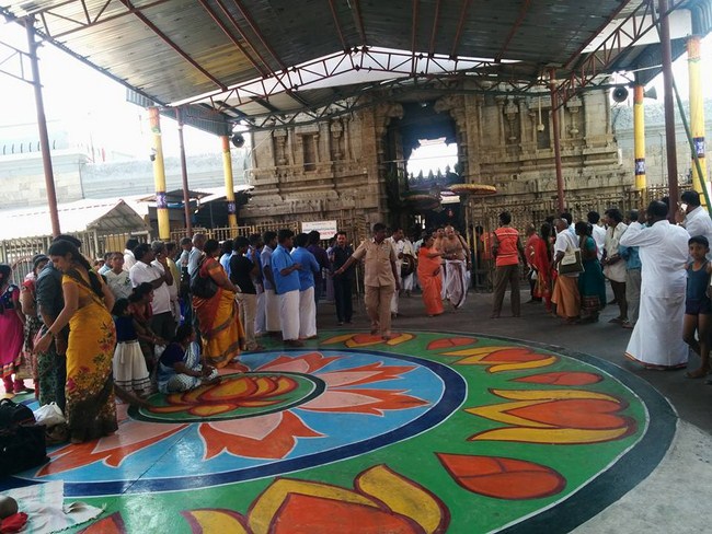 HH 46th Srimath Azhagiyasingar Manmadha Varusha Mangalasasanam At Thiruchanoor Sri Padmavathi Thayar Temple28
