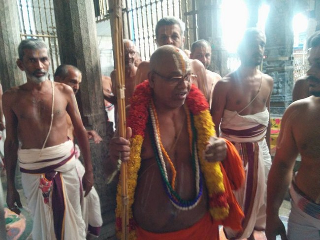 HH 46th Srimath Azhagiyasingar Manmadha Varusha Mangalasasanam At Thiruchanoor Sri Padmavathi Thayar Temple5