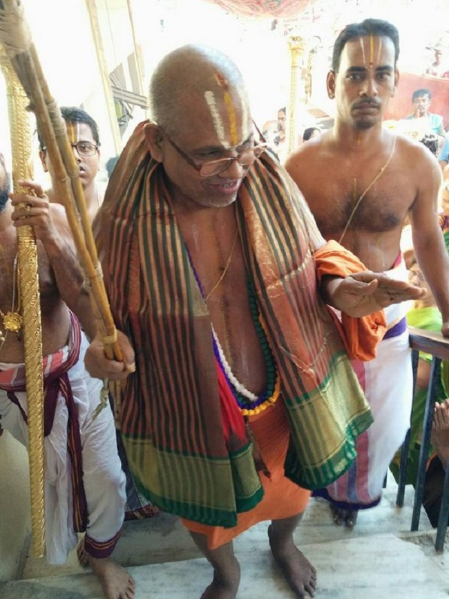 HH 46th Srimath Azhagiyasingar Manmadha Varusha Thiruvenkatamudaiyan Mangalasasanam At Tirumala3