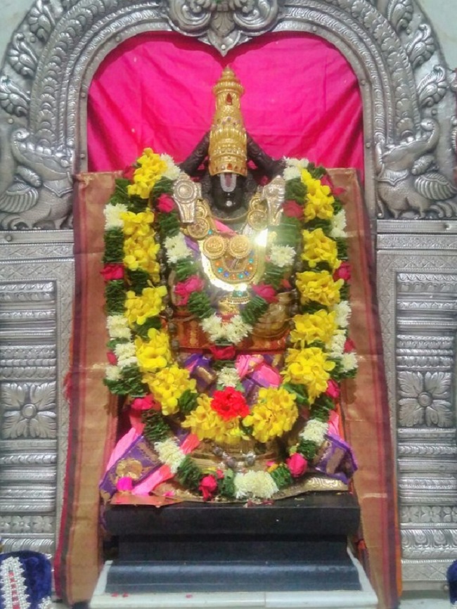 Hazira Sri Balaji Temple Durmukhi Varusha Oonjal Utsavam Commences2