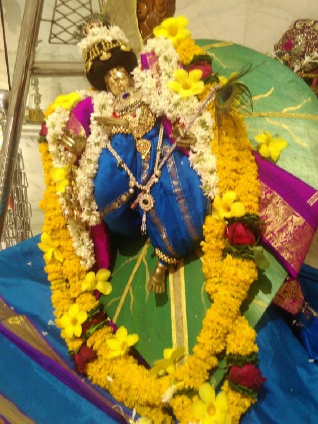 Hazira Sri Balaji Temple Durmukhi Varusha Oonjal Utsavam Commences4
